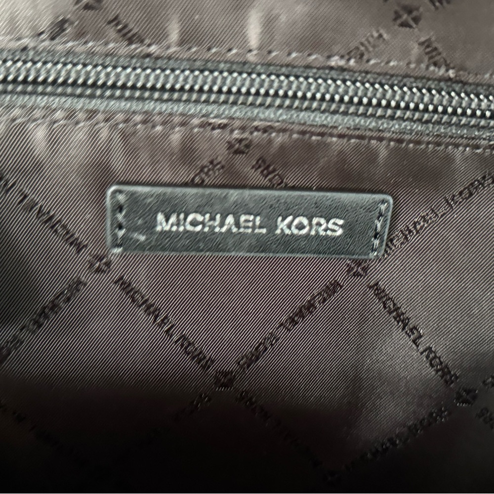 Michael Kors Jaycee Medium Backpack MK Ombre Black Multi - Picture 10 of 14